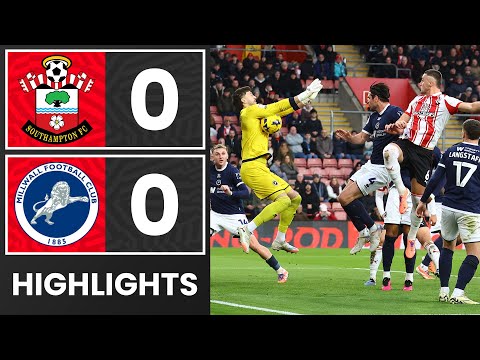 HIGHLIGHTS: Southampton 0-0 Millwall | Championship