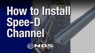 How do I install an NDS SpeeD or Mini channel?