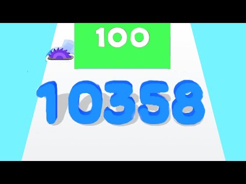 NUMBER RUN: MERGE MASTER — 10,358 MAX LEVEL (Math Game)
