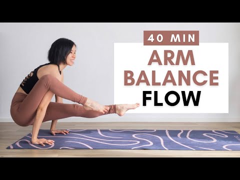 40 MIN ARM BALANCE FLOW - build strength and float off your mat | Jacqui Noel Yoga