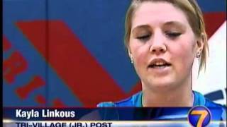 preview picture of video 'Kayla Linkous is the 7 Sports/Jeff Schmitt Auto Group Athlete of the Week'
