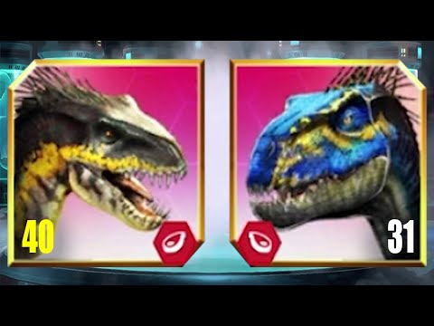 INDORAPTOR Vs INDORAPTOR GEN 2 - Jurassic World The Game