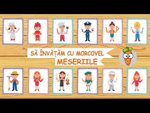 Sa Invatam cu Morcovel - Meseriile