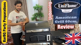 WE BOUGHT AMERICAN GRILL FOR BAR BQ PARTY | American Grill 60CM