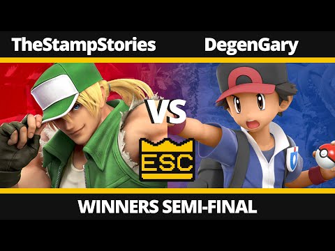 ESC 20 Winners Semi-Final - TheStampStories (Terry) Vs. DegenGary (Pokémon Trainer) - SSBU Local