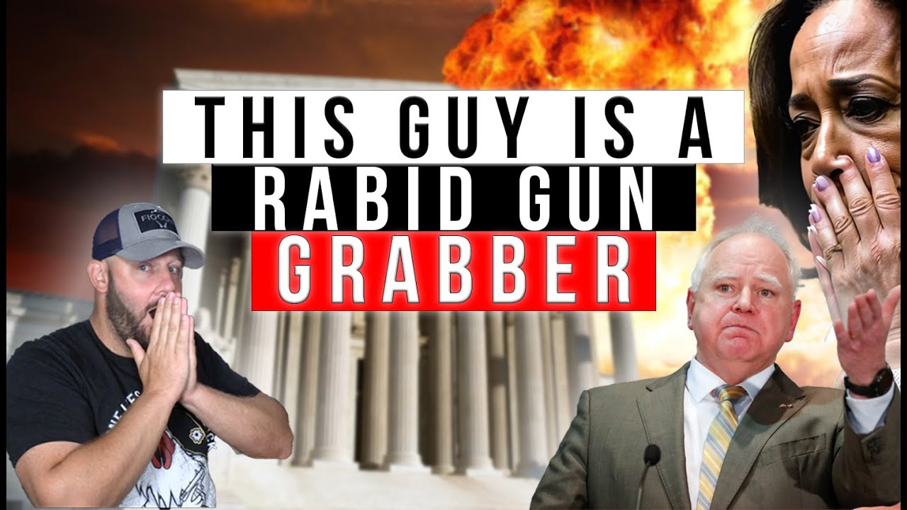 EXPOSED: Kamala's VP Tim Walz Is A RADICAL Gun Controller... From Gun Rights To Grabber OVERNIGHT