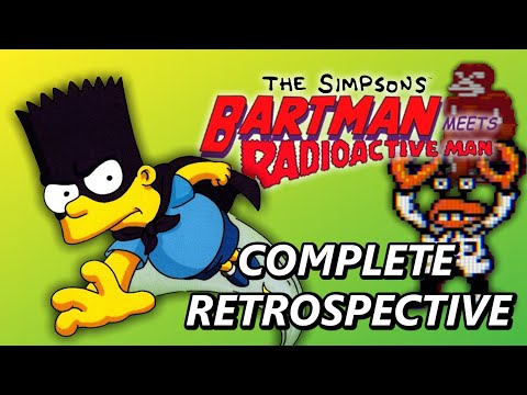 Bartman Meets Radioactive Man - Ranking Every Simpsons Game