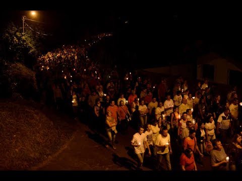 Emoção marca procissão da Via-Sacra no Rio Molha em Jaraguá do Sul
