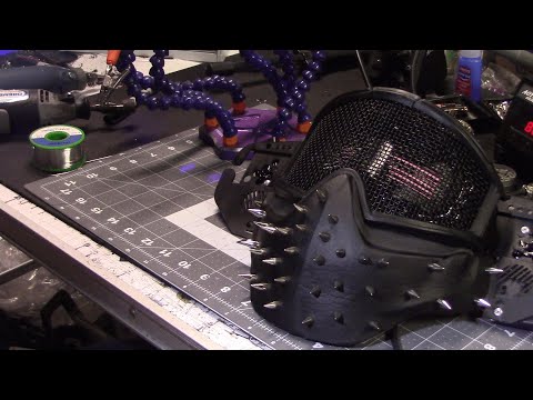 How to make the Wrench mask DIY build Part III finale