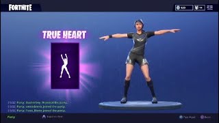 new true heart emote fortnite battle - fortnite true heart