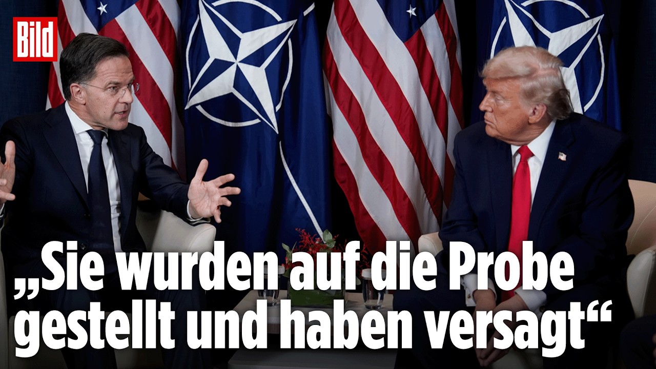 TRUMP WILL ÜBER NATO-AUSTRITT SPRECHEN: Brisantes Treffen mit Generalsekretär Rutte