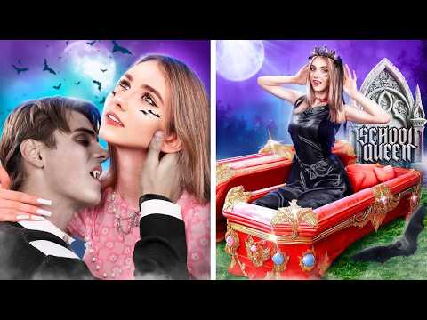 La regina della scuola è diventata un vampiro! Come diventare popolari?