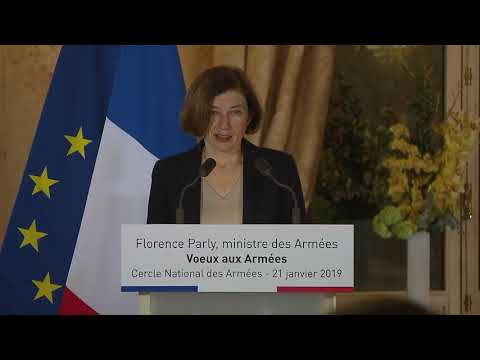 Vœux aux armées de Florence Parly, le 21 janvier 2019