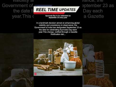 Ayurveda Day Set for Sept 23 | De Niro Honoured at Cannes 2025