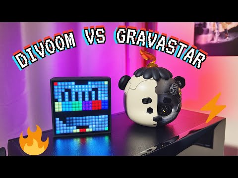 Divoom Timebox Evo VS Gravastar Mozart "BEST DESIGN SPEAKERS?"