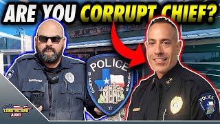 Journalist Investigating CORRUPTION Interrogates Police Chief!