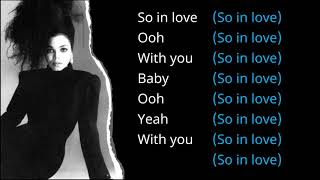 When I think of you - Janet Jackson (HD, 320kbps) w/lyrics