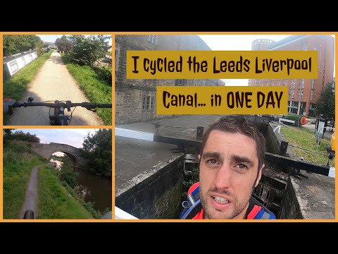 I cycled the full Leeds Liverpool Canal... in one day!