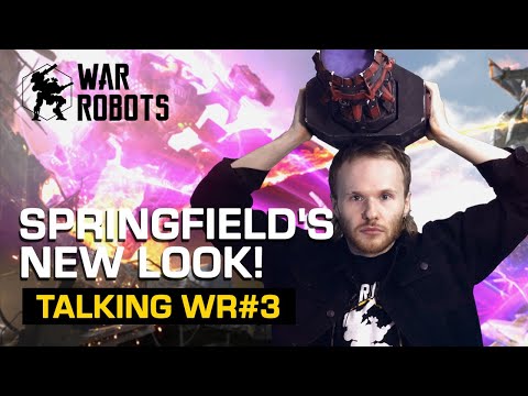 New Springfield, Halloween & WR merch | Talking War Robots #3