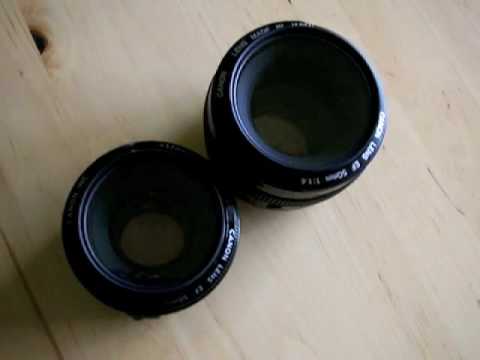 A comparison of the Canon EF 50mm f/1.4 and f/1.8 prime lenses