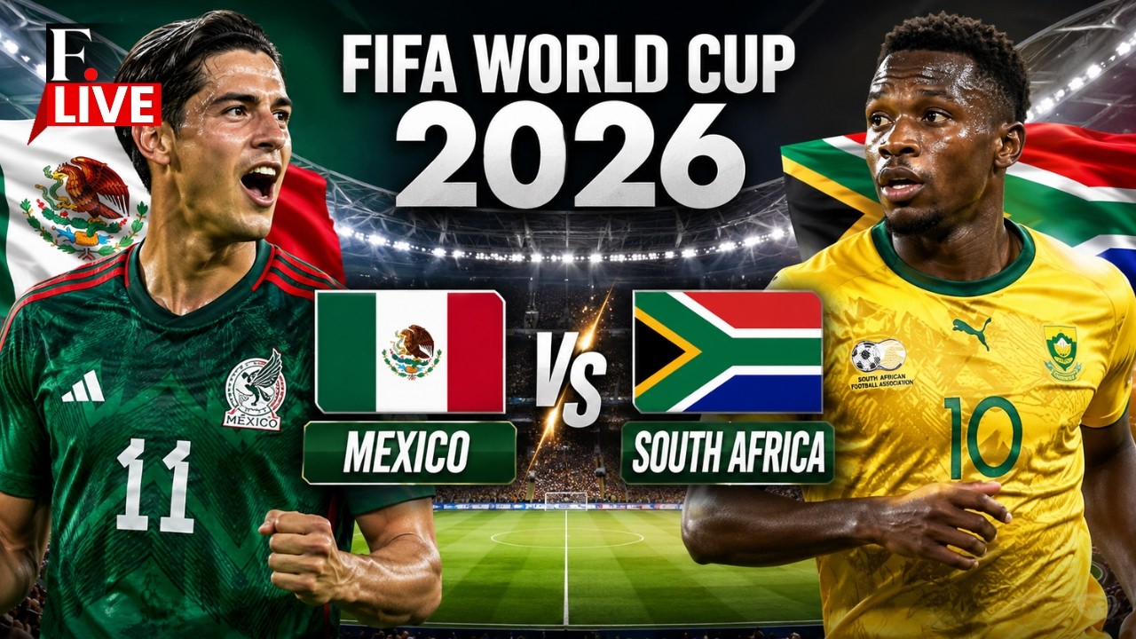 FIFA World Cup 2026 Opening Ceremony LIVE | Mexico Vs South Africa | Estadio Azteca, Mexico