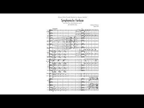 Richard Strauss: Symphonic Fantasy from Die Frau ohne Schatten, TrV 234a (with Score)