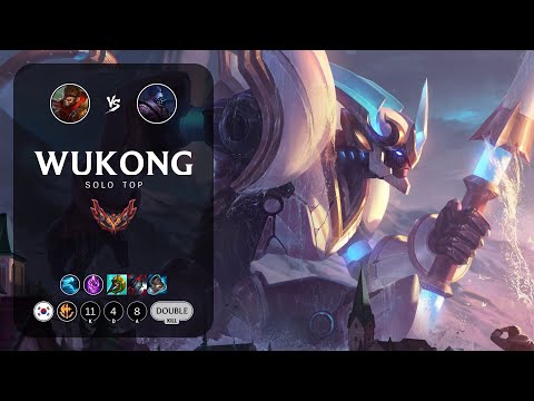 Wukong Top vs Jax - KR Grandmaster Patch 13.6