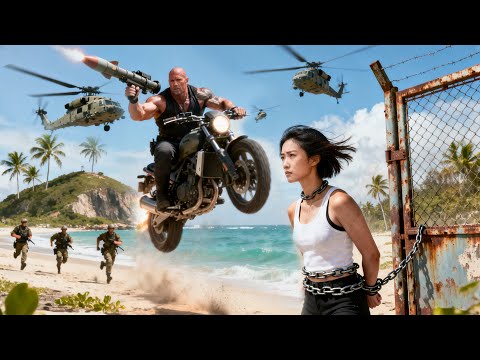 2025 Action Movie:Terrorists Raid a Community and Flee by Boat into Open Seas