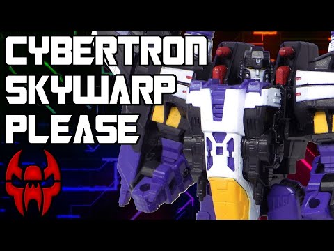 A Case For Cybertron Skywarp (And Other Seekers I Guess)