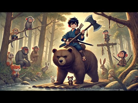 [THE ADVENTURES OF KINTARO, THE GOLDEN BOY] Bedtime Fairy Tales