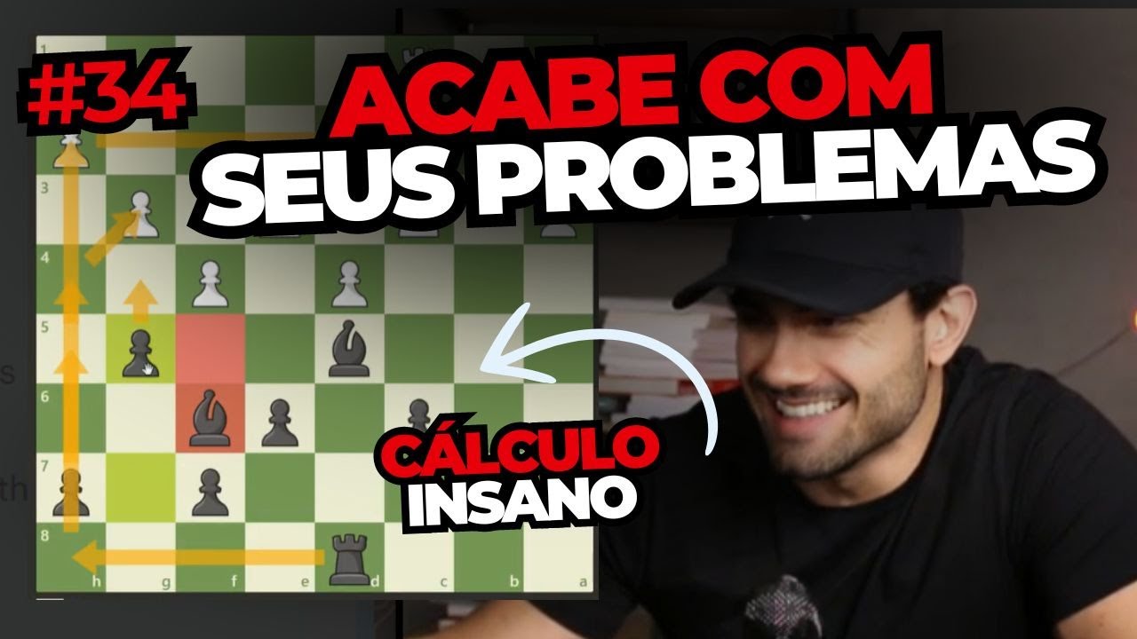 TODOS os seus problemas no xadrez online vão ACABAR!! SpeedRun!! | 10 minutos #34