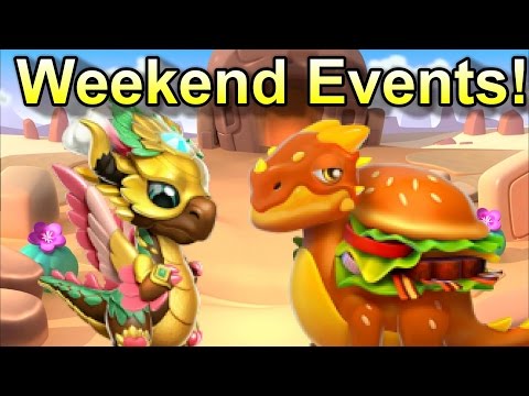 BURGER DRAGON + Carnival Dragon Weekend Events! Dragon Mania Legends #406