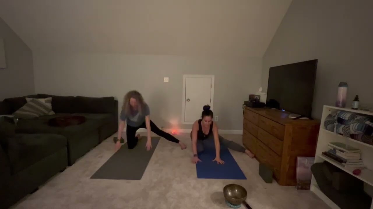 Grounding Vinyasa Flow: Ocean Wave Transitions & Balance Challenge