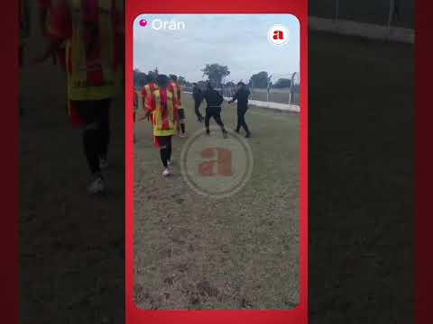 Policía disparó para defenderse de jugadores e hinchas en la Liga del Bermejo