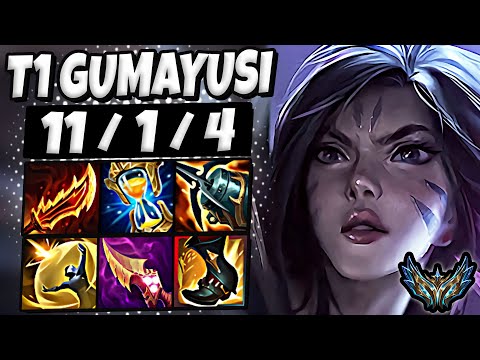 T1 Gumayusi Kaisa vs Ezreal [ ADC ] Korea Challenger Patch 25.10
