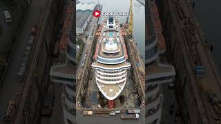 Building a $1 Billion Cruise Ship #cruiseship#shipbuilding#megaproject