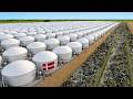How Denmark Turns Agricultural Waste Into Biogas At A Facility Larger Than 100 Football Fields