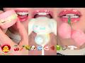 Very Satisfying ASMR Eating Emoji Food Challenge Frozen Honey Wax Candy Kohakutou