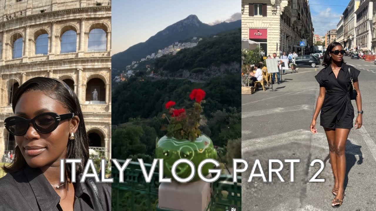 italy vlog part 2 | Salerno and Rome | What happened in Italy? | South African YouTuber
