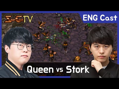 [ENG] "sharp timing" Queen vs Stork (ZvP) - Starcraft Remastered (StarCastTV English) N-409