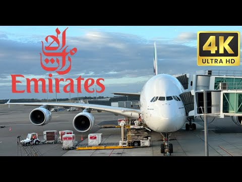 April 2024 Emirates Economy Class Sydney ↔︎ Christchurch A380 / 阿聯酋航空 經濟艙 雪梨 ↔︎ 基督城 4K