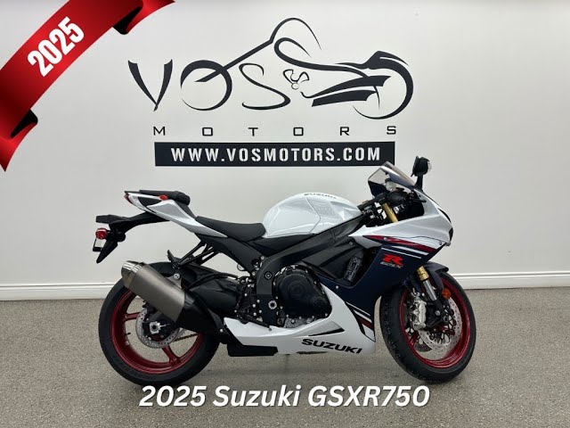 2025 Suzuki GSX-R750M5 Sport - V6541NP - -No Payments for 1 Year in Sport Bikes in Markham / York Region