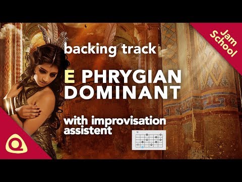 E PHRYGIAN DOMINANT Guitar Backing Track