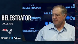 Bill Belichick Analyzes Zach Wilson: 'He's got a big time arm' | Belestrator (New England Patriots)
