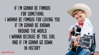Mason Ramsey - FAMOUS (Lyrics)