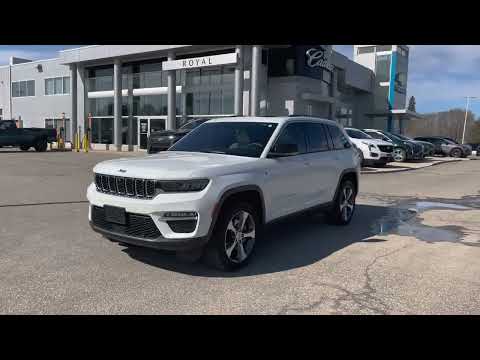 2022 Jeep Grand Cherokee 4xe 4x4 for sale at Royal Chevrolet in Orangeville, ON