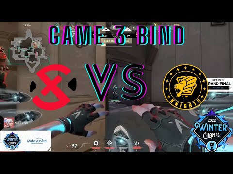 GRAND FINAL ! XSET vs KNIGHTS    NSG WINTER CHAMPIONSHIPS   GAME3