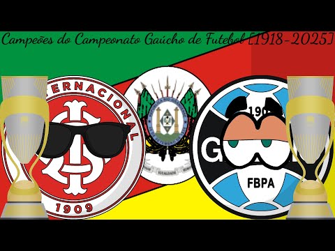 Campeões do Campeonato Gaúcho de Futebol [1918-2025]