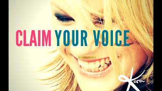 CLAIM YOUR VOICE - Kara Johnstad