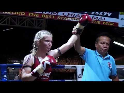 Marie Ruumet Thapae stadium Muay Thai highlights fight
